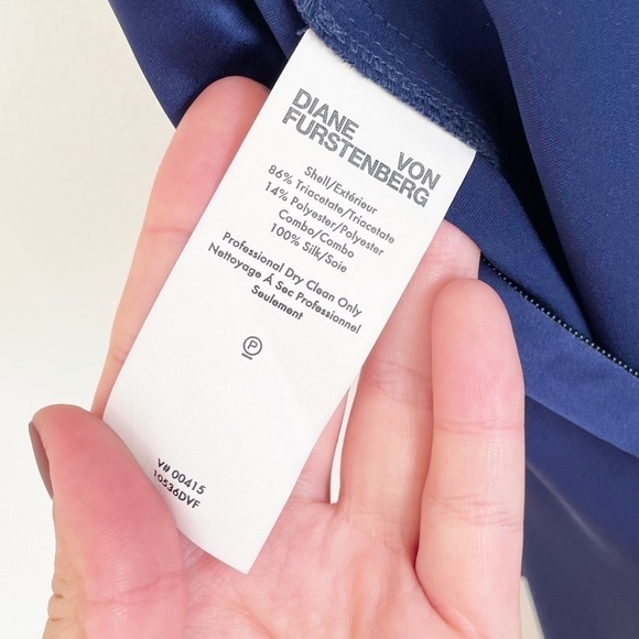 Diane Von Furstenberg DVF Silk Jumpsuit mesh cut out ruffle sexy going out sz 2 - Picture 6 of 15